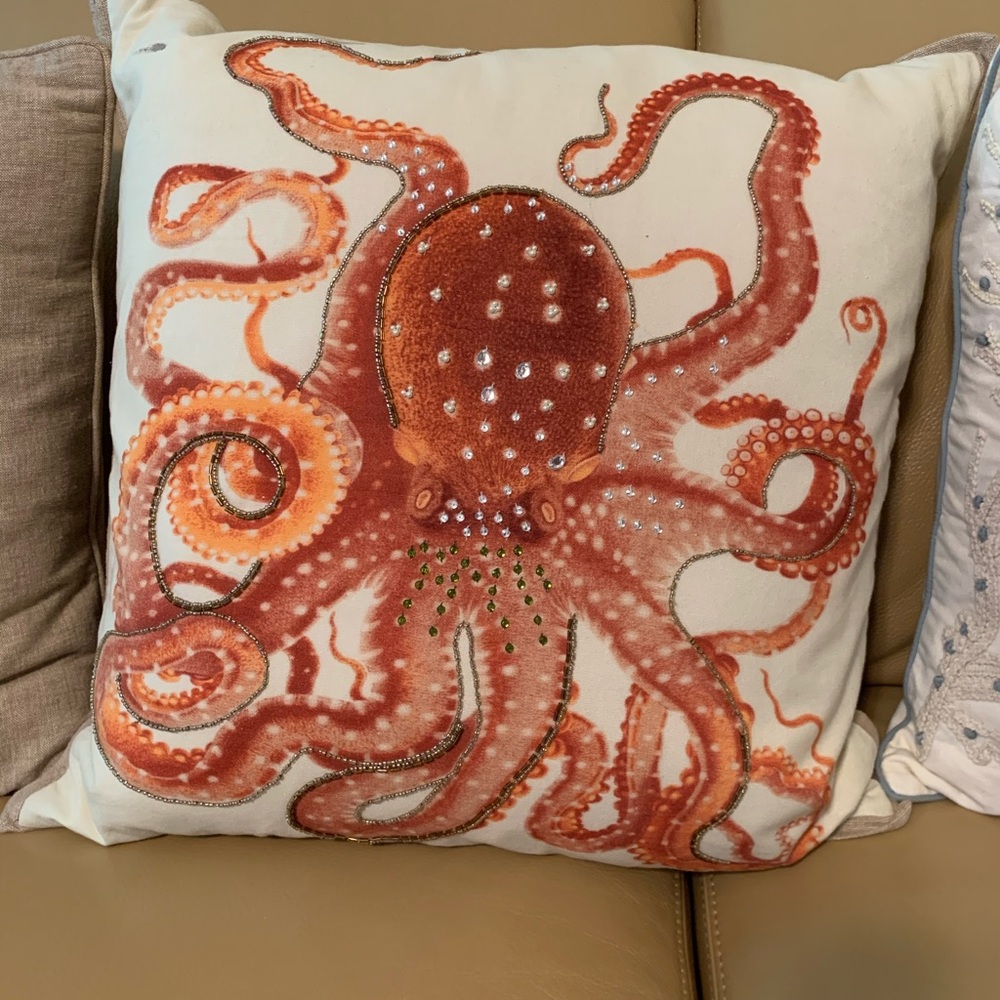 Pottery Barn Octopus Pillow